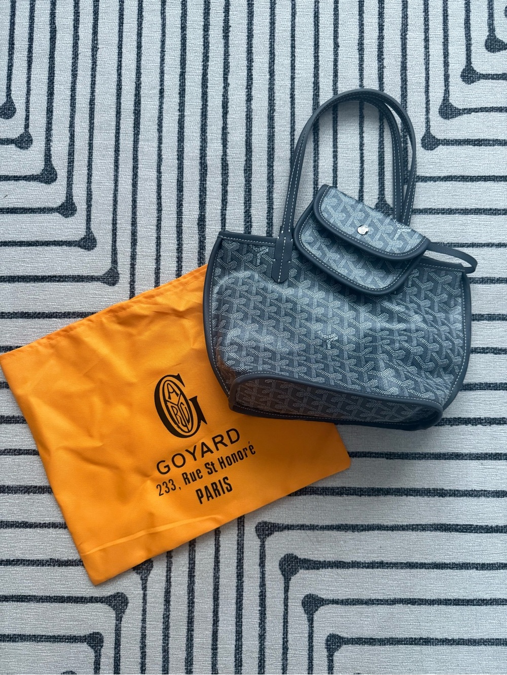 Goyard Grey Anjou Mini